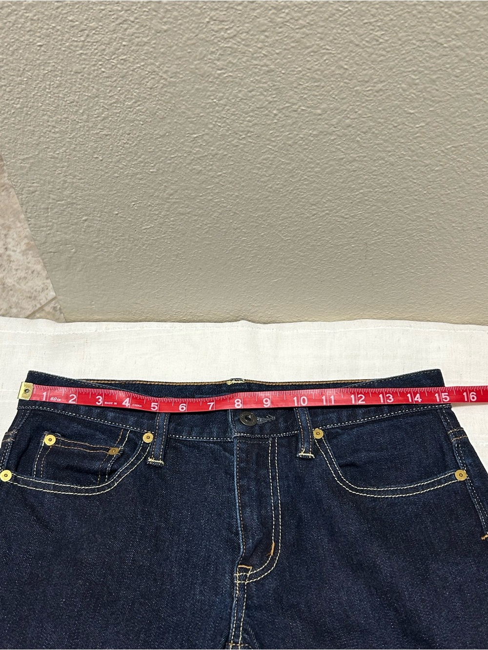 Ralph Lauren Sport Thompson 650 Cotton Blend‎ Dark Blue Mid Rise Skinny Jeans 27 - Picture 11 of 16